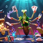 Profitez du casino en ligne retrait instantané avec des personnages colorés et des éléments de jeu